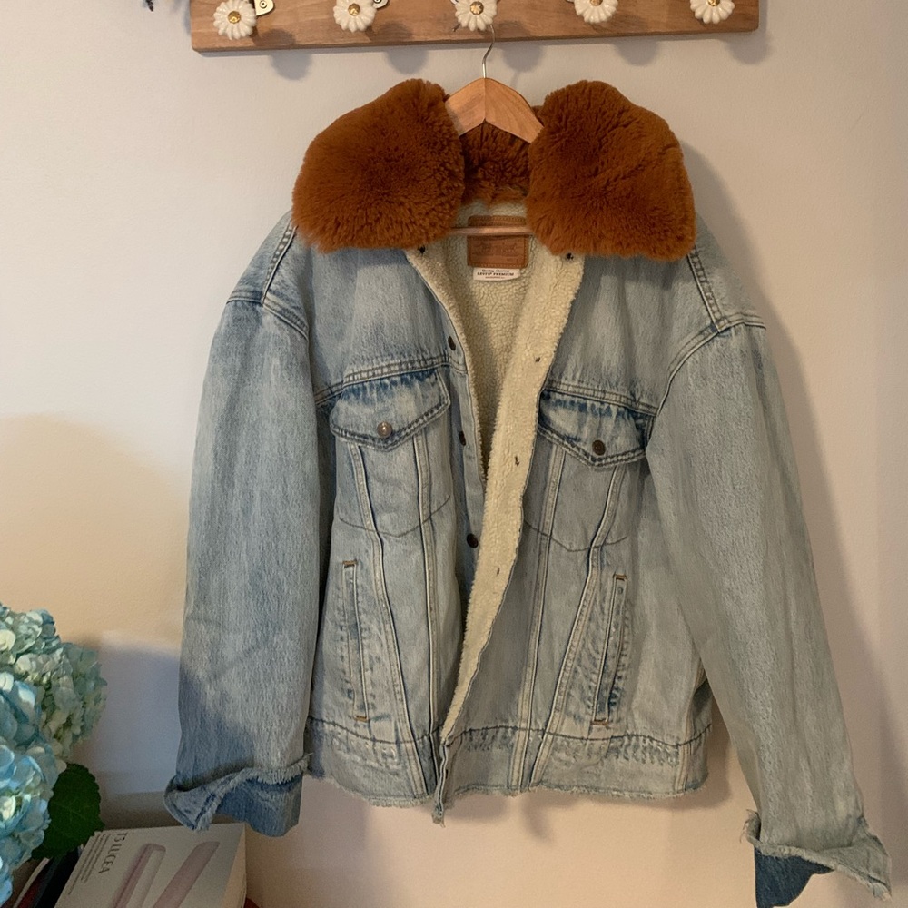 Levi winter denim jacket